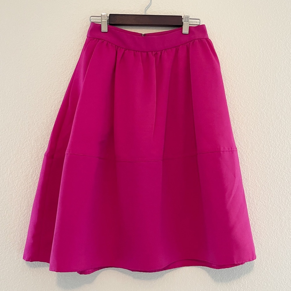 Hot pink skirt from Express